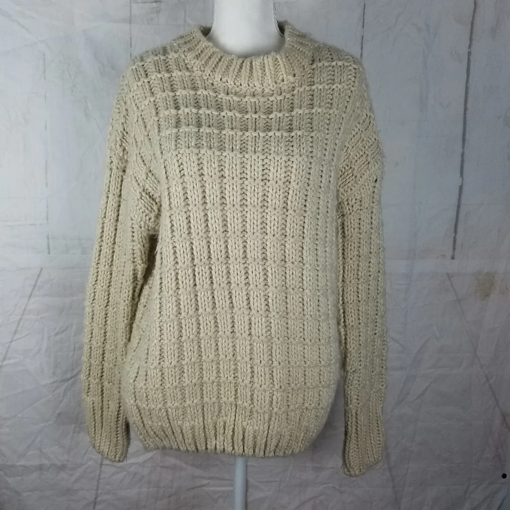 Moon River waffle knit sweater